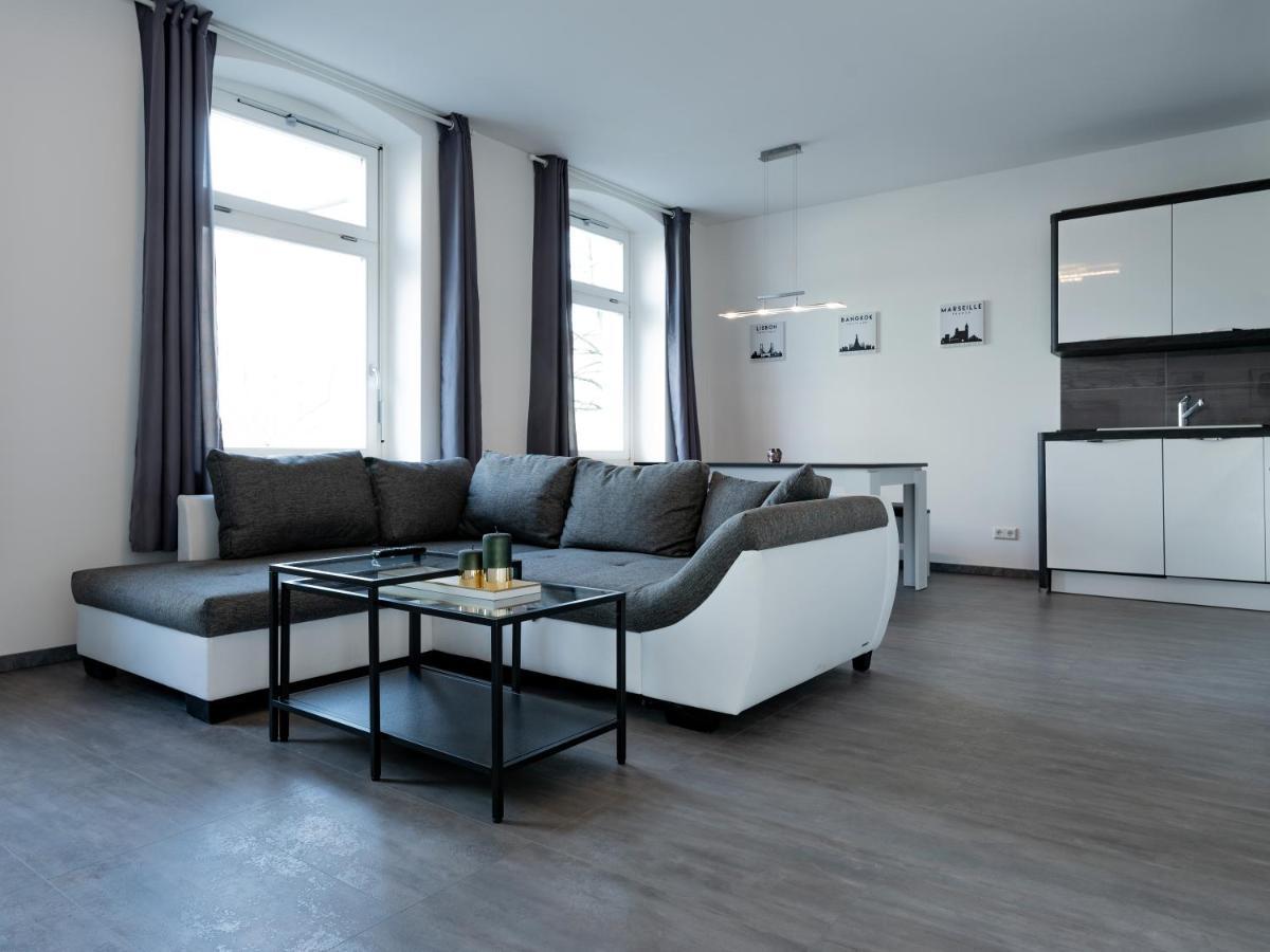 Moderne City Appartments Im Stadtzentrum Chemnitz Exteriör bild