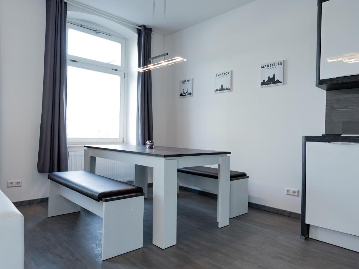 Moderne City Appartments Im Stadtzentrum Chemnitz Exteriör bild