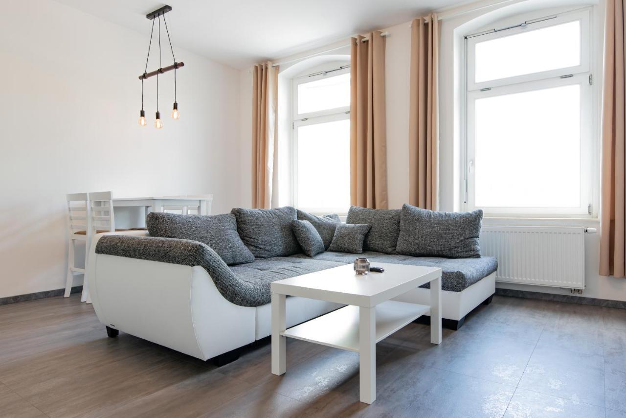 Moderne City Appartments Im Stadtzentrum Chemnitz Exteriör bild