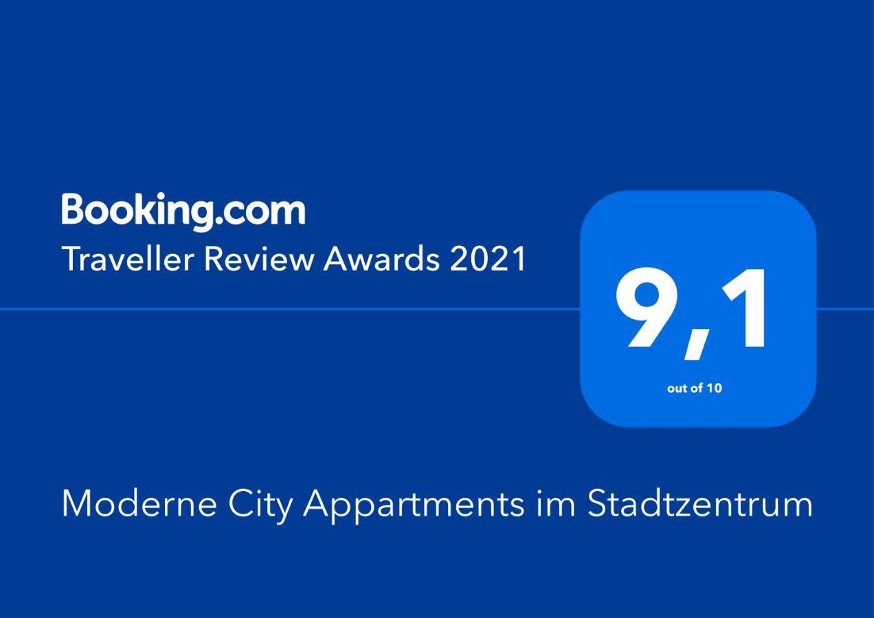 Moderne City Appartments Im Stadtzentrum Chemnitz Exteriör bild